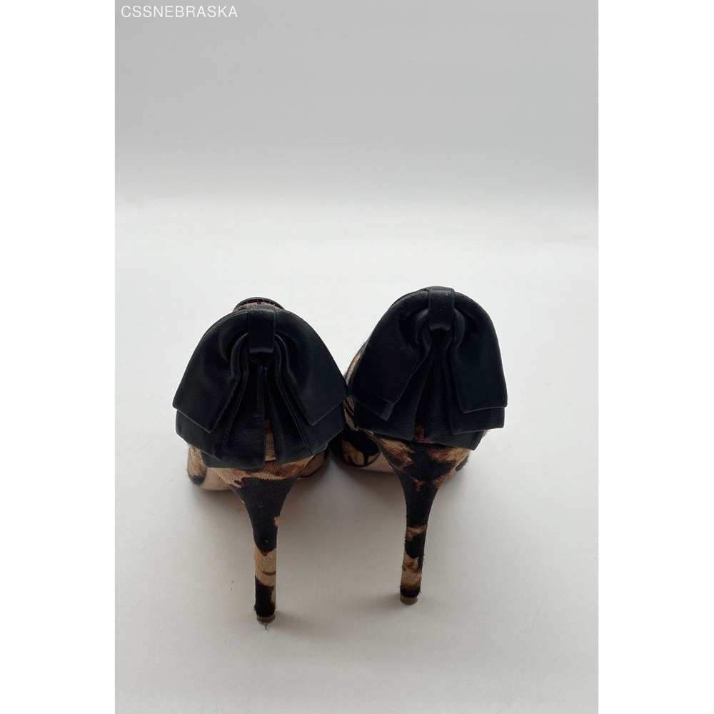Louise et Cie Josely Black heel animal print pony and sheep - Size 6.5‎ - Picture 3 of 7